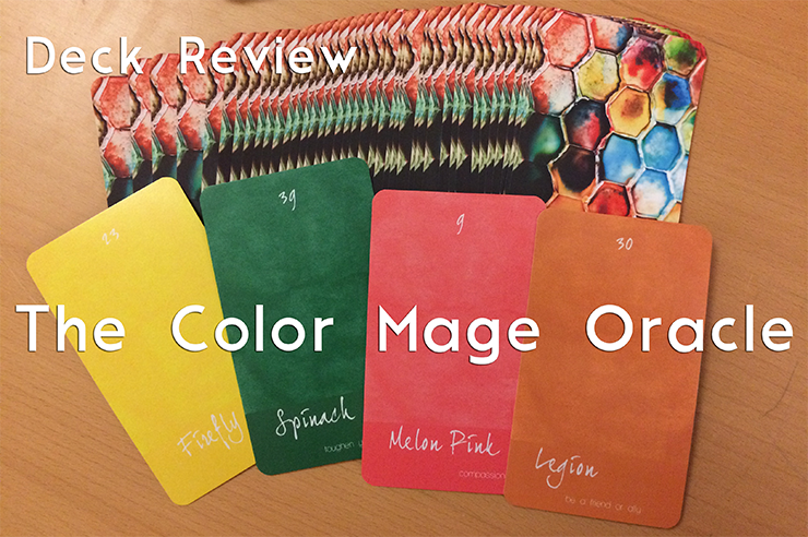 Deck Review: The Color Mage Oracle - Jess Carlson